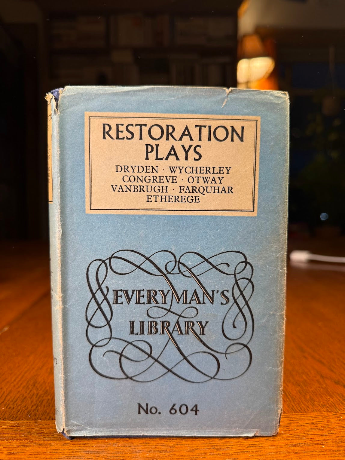 Restoration Plays - Everymans Library