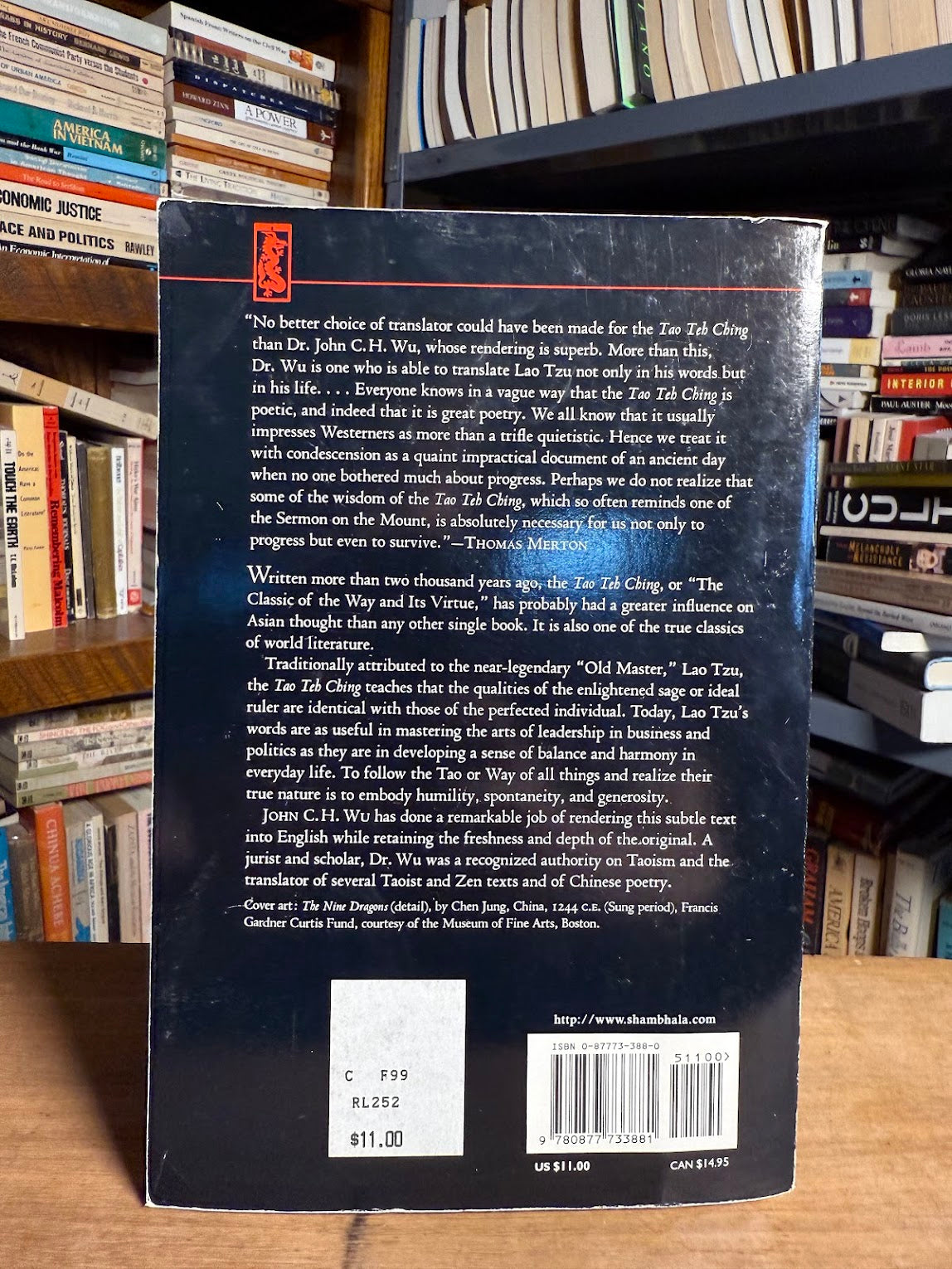 Tao Teh Ching by Lao Tau