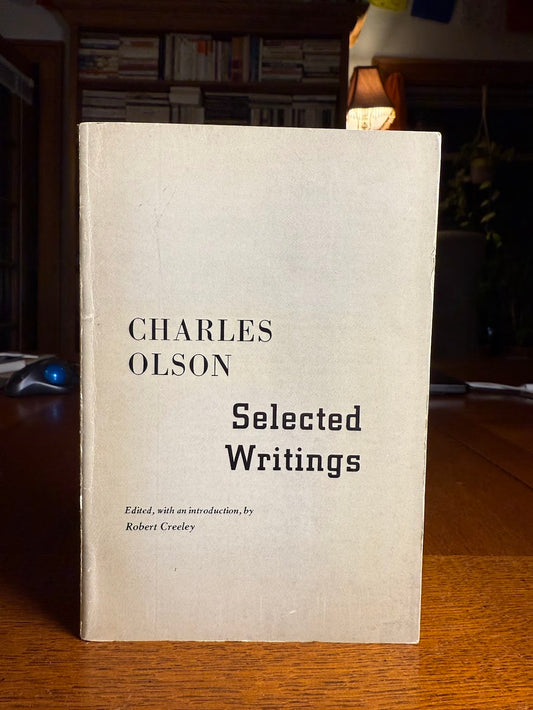 Selected Writings by Charles Olson