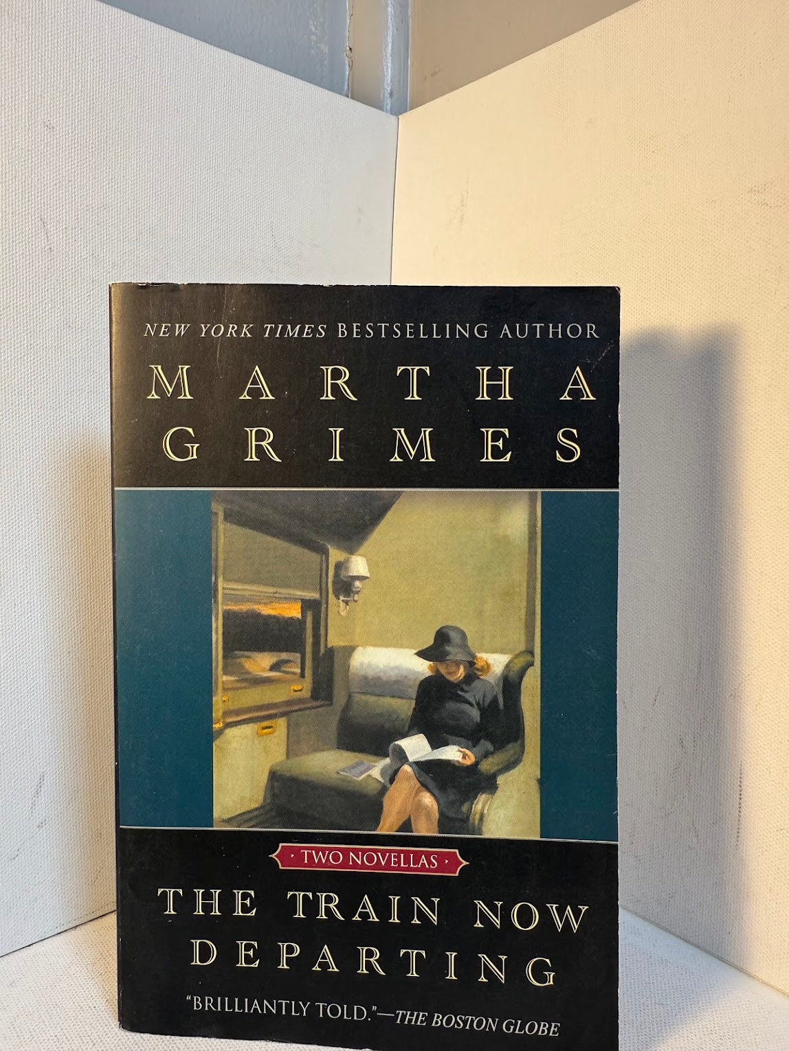 The Train Now Departing by Martha Grimes