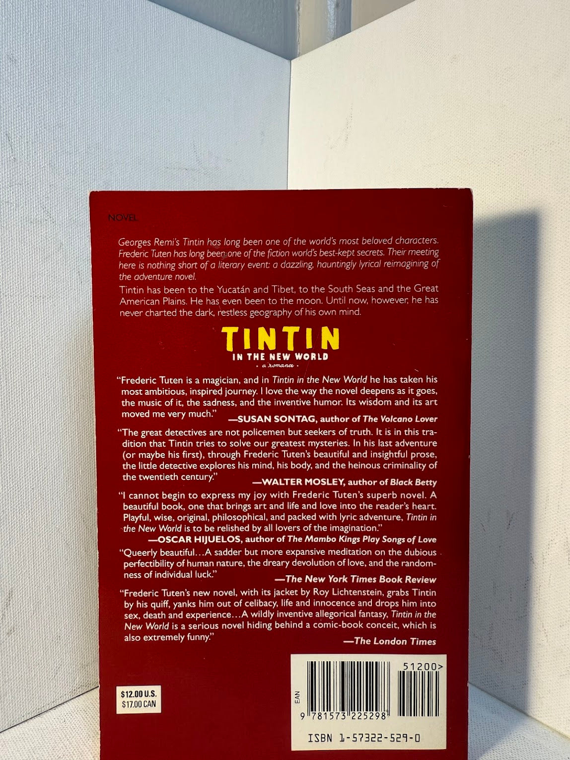 Tintin in the New World by Frederic Tuten