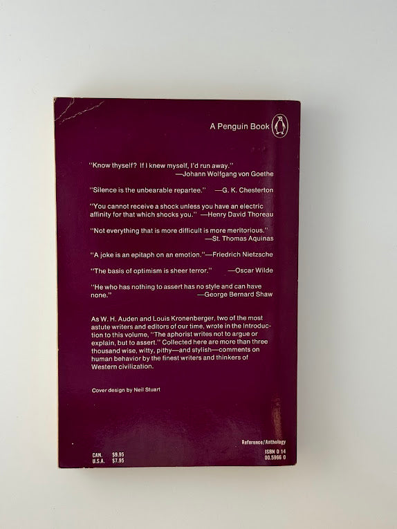 The Viking Book of Aphorisms