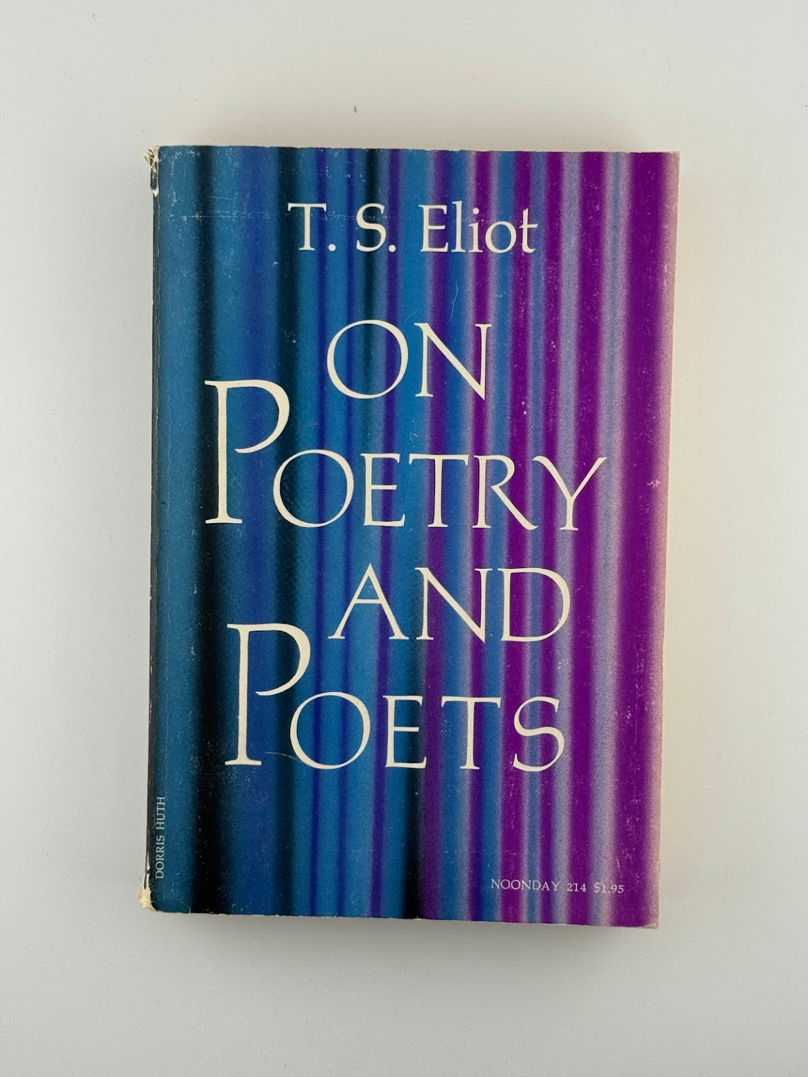 On Poetry and Poets by T.S. Eliot