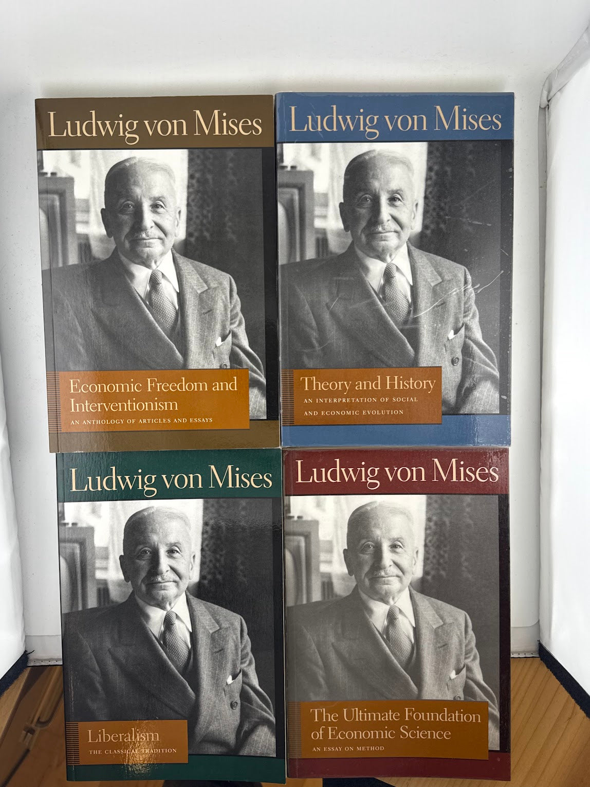 6 books by Ludwig von Mises