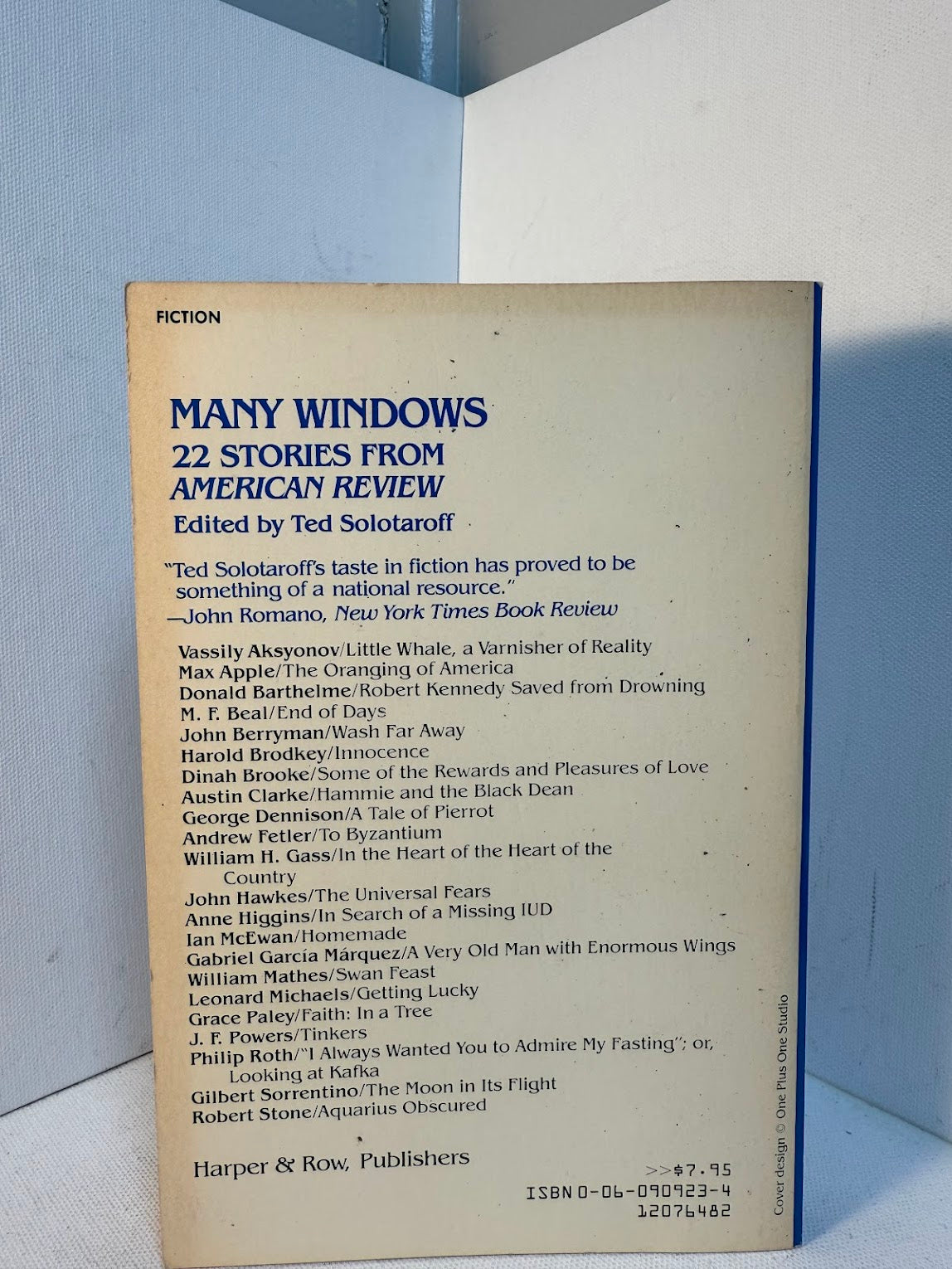 Many Windows - 22 Stories from American Review edited by Ted Solotaroff