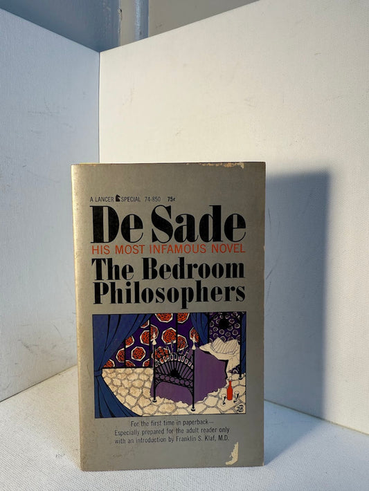 The Bedroom Philosophers by Marquis De Sade