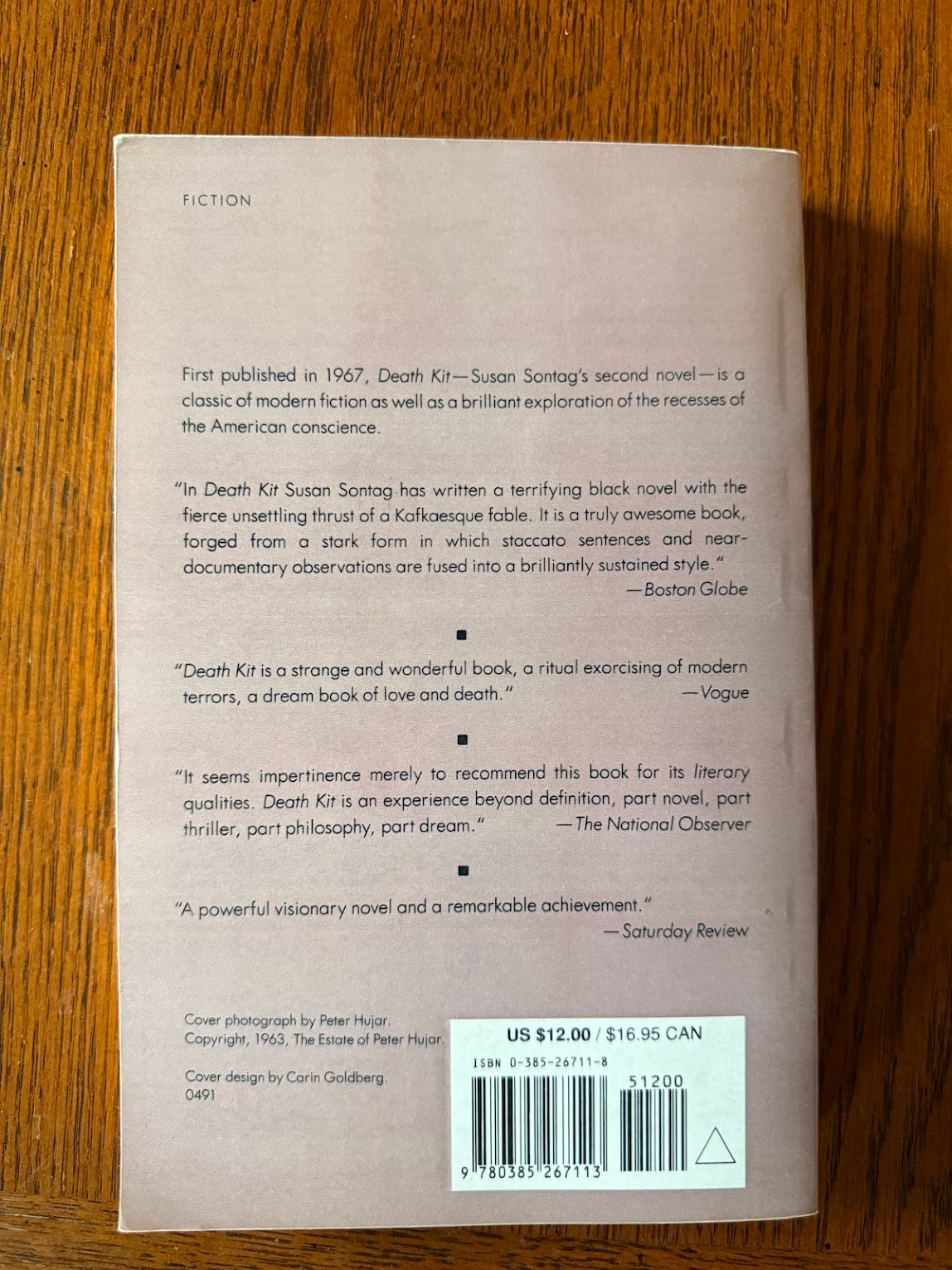 Death Kit by Susan Sontag