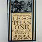 Less Than One - Selected Essays by Joseph Brodsky