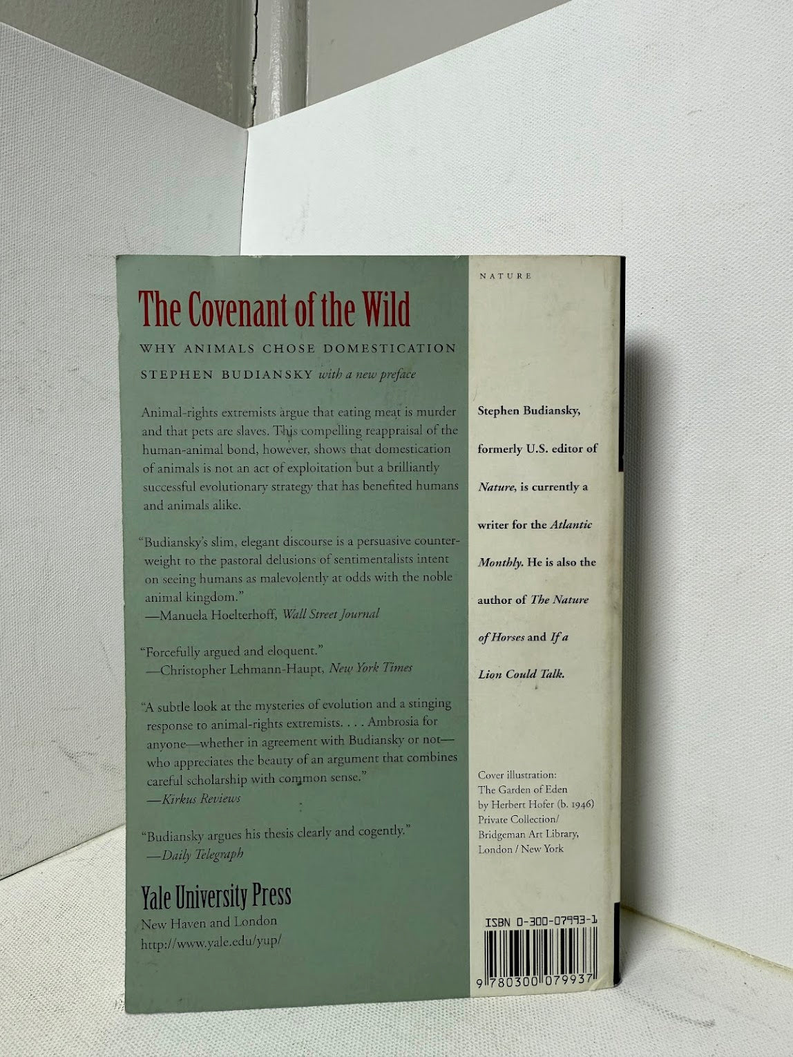 The Covenant of the Wild by Stephen Budiansky