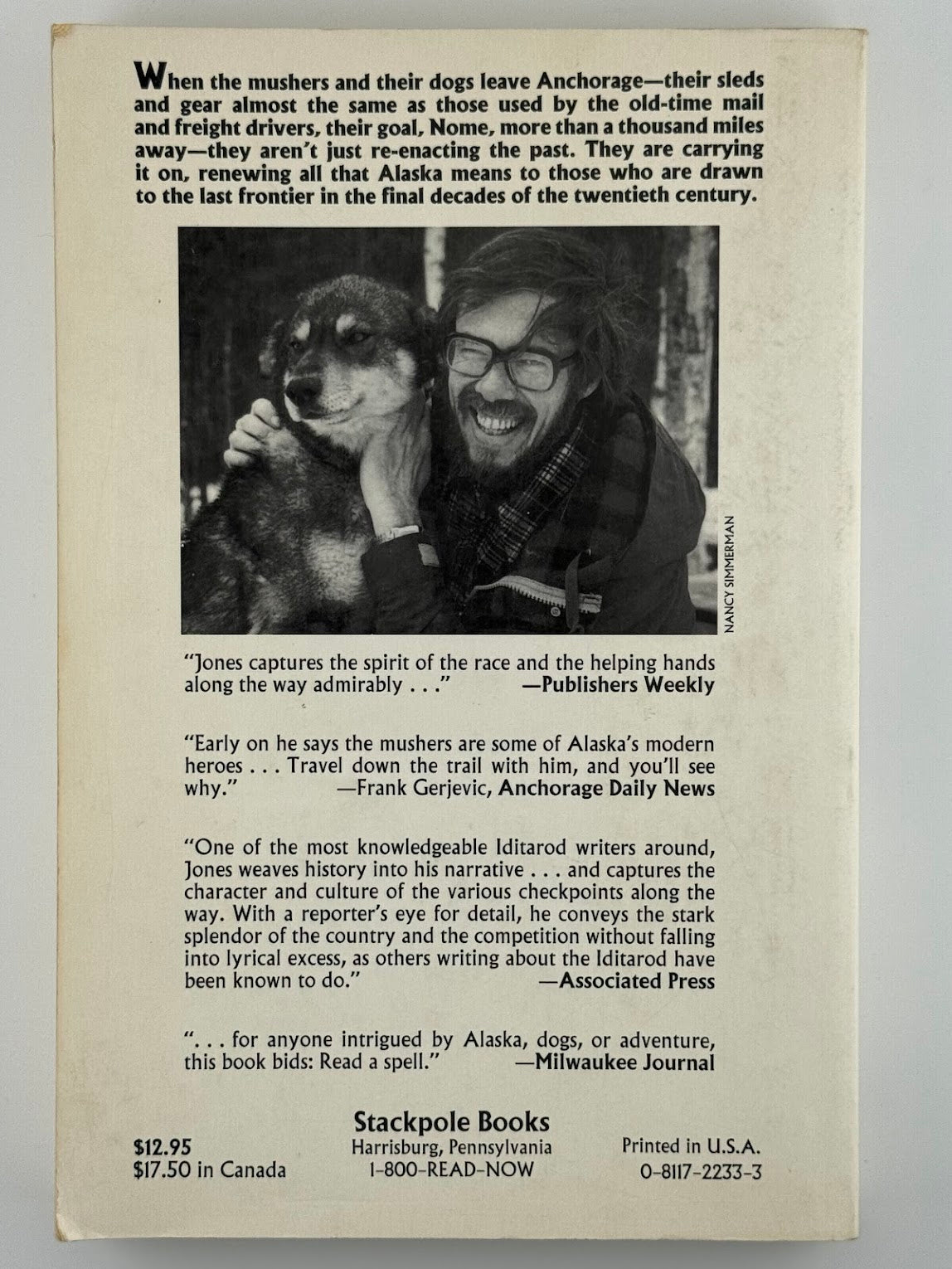 The Last Great Race - The Iditarod by Tim Jones