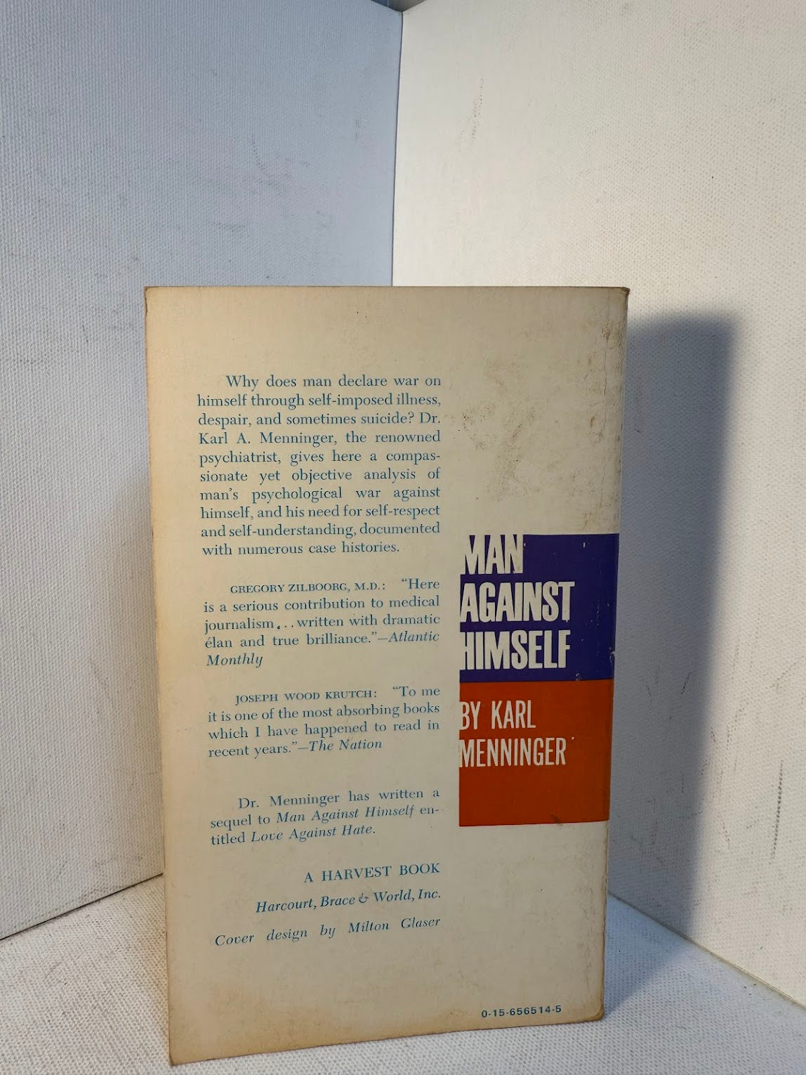Man Against Himself by Karl Menninger