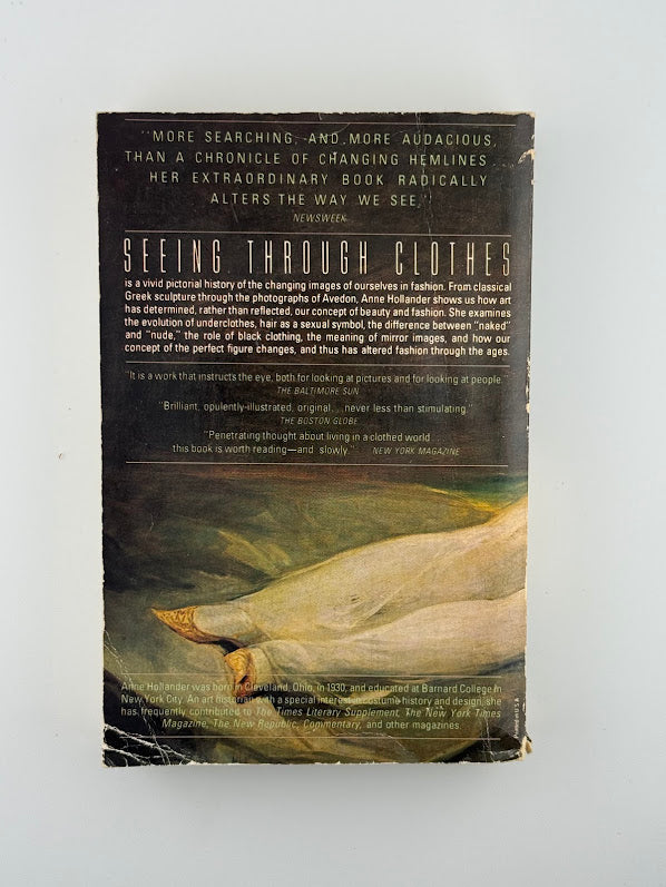 Seeing Through Clothes by Anne Hollander