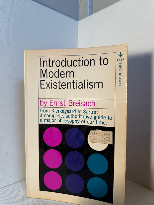 Introduction to Modern Existentialism by Ernst Breisach