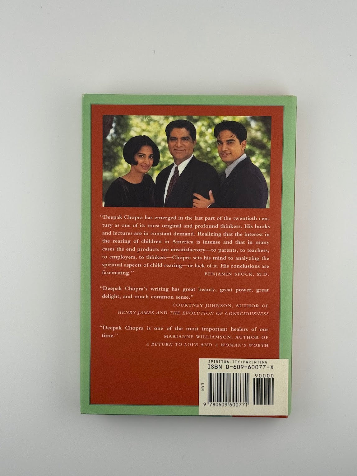 The Seven Spiritual Laws for Parents by Deepak Chopra
