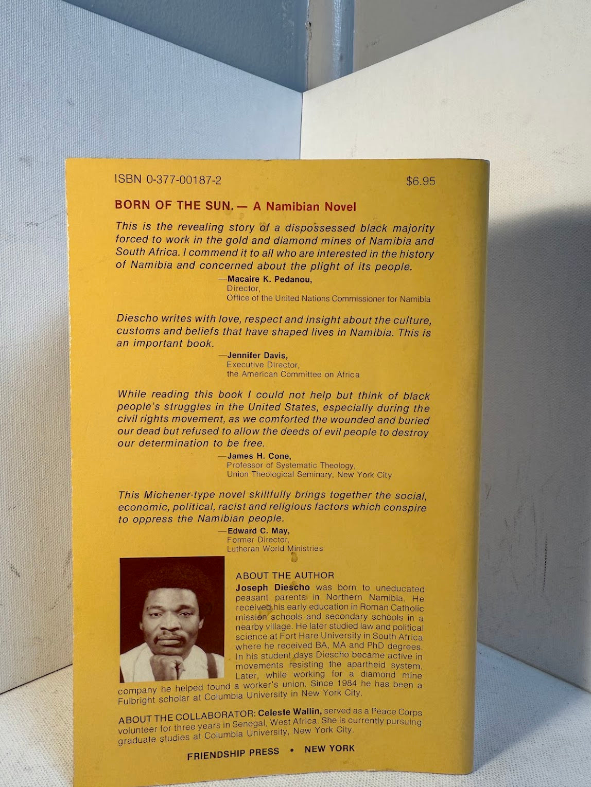 Born of the Sun by Joseph Diescho