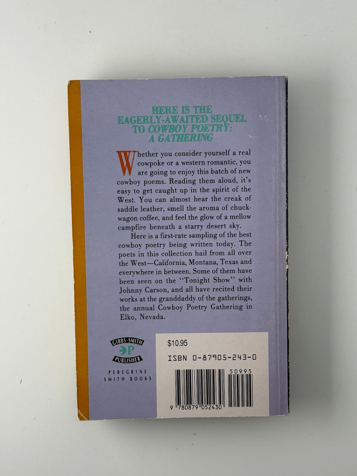 New Cowboy Poetry edited by Hal Cannon