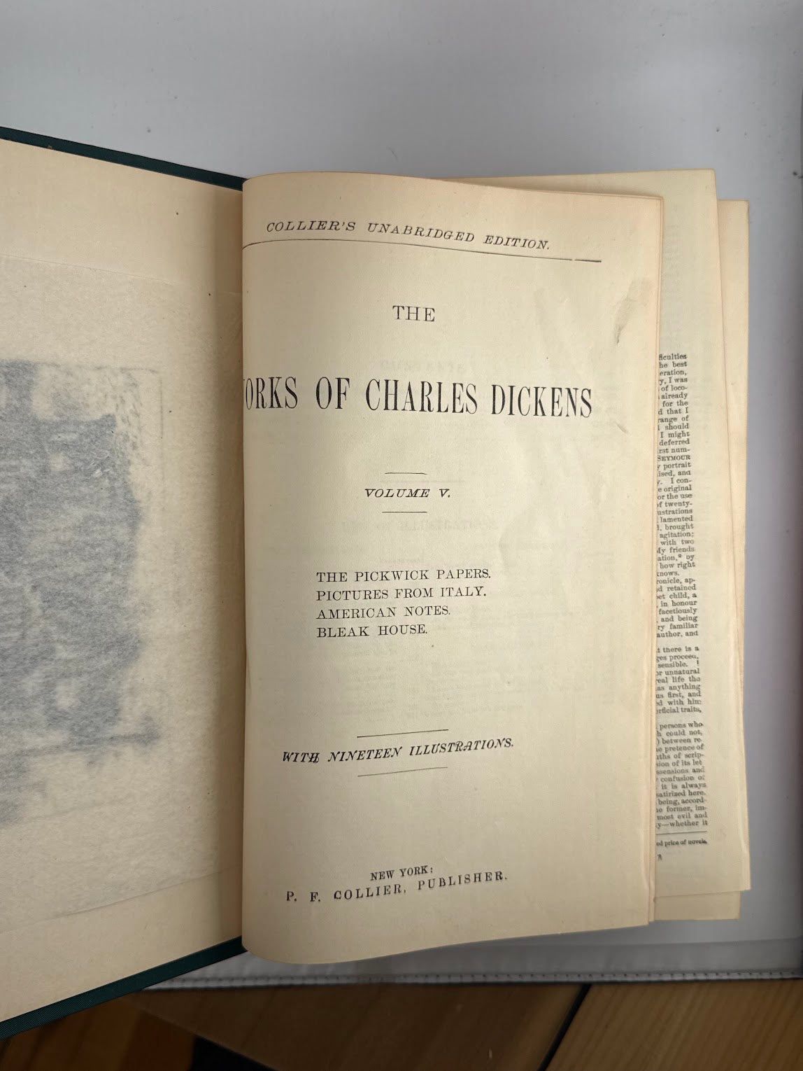 Volume IV, V, VI of The Works of Charles Dickens