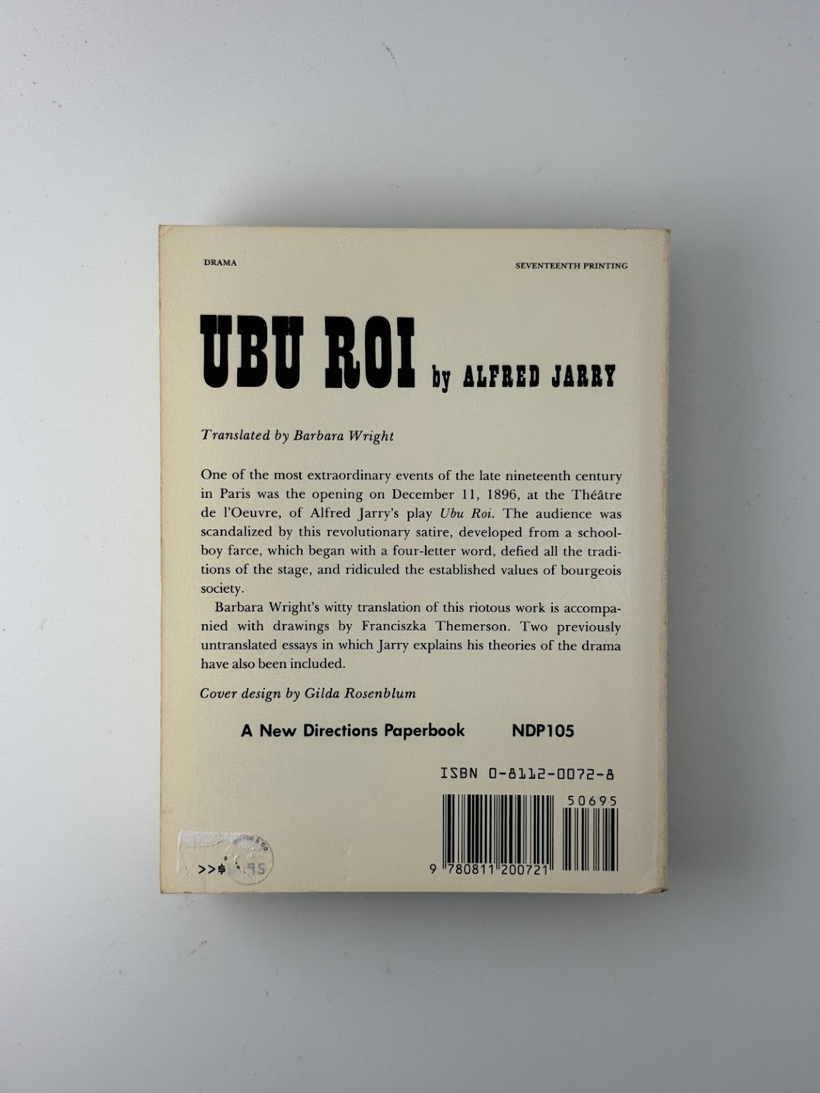 Ubu Roi by Alfred Jarry