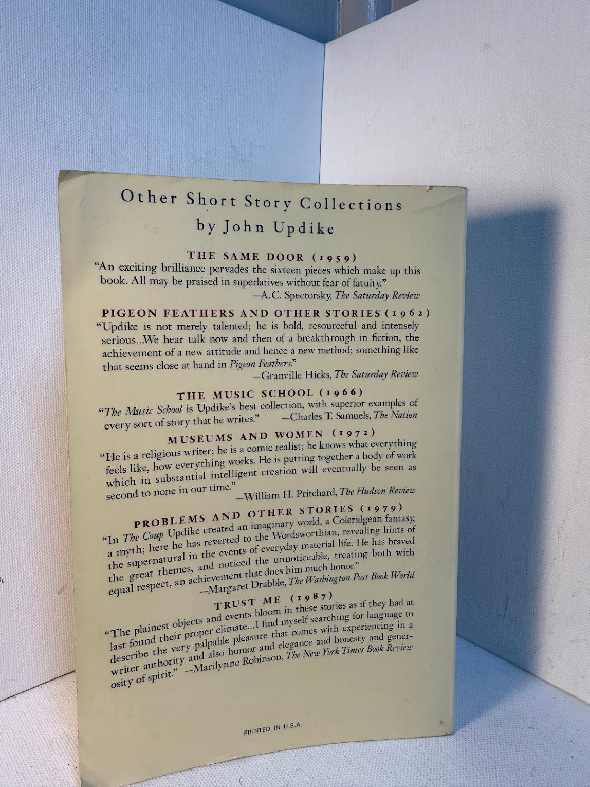 The Afterlife and Other Stories by John Updike