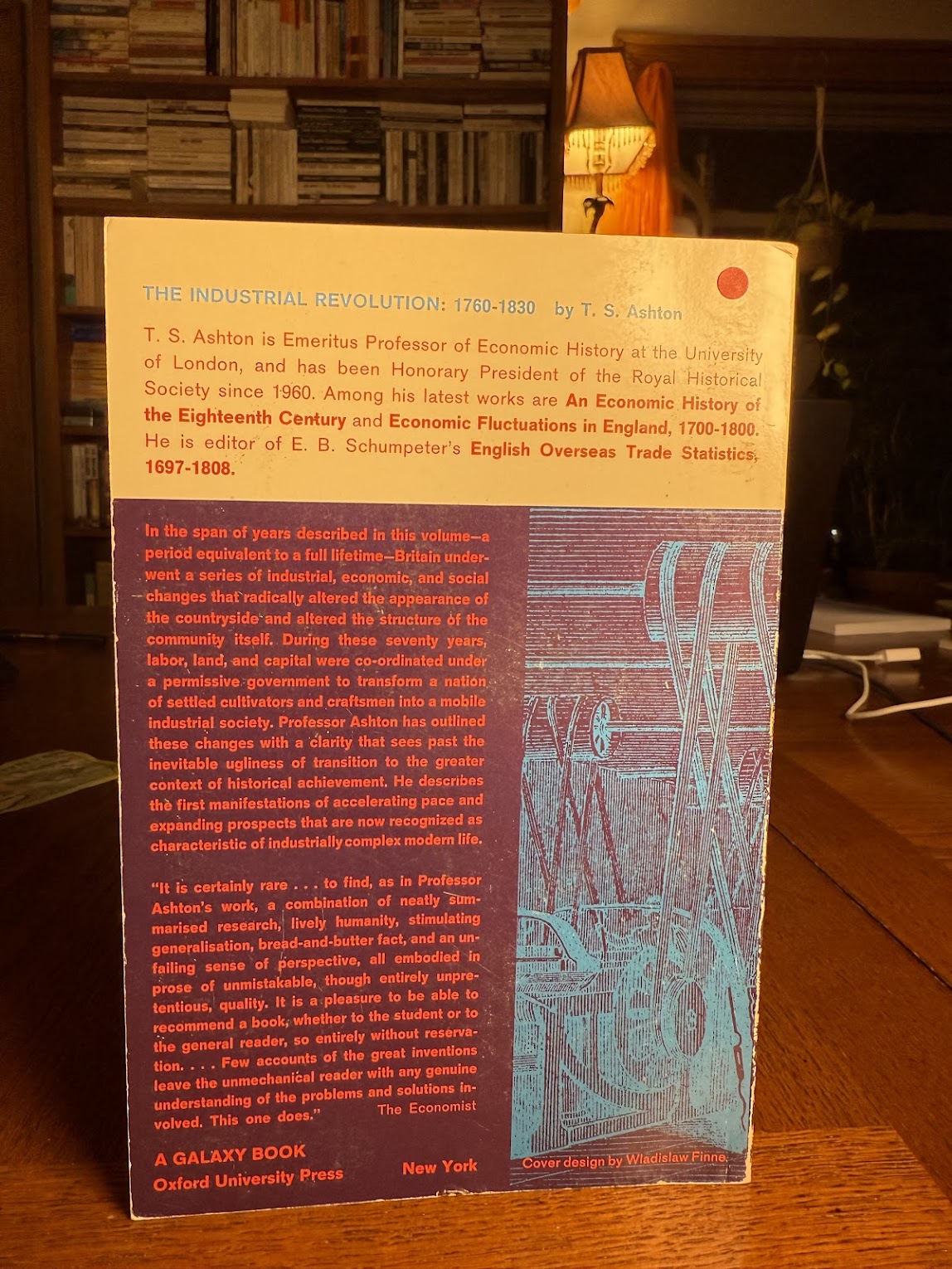 The Industrial Revolution 1760-1830 by T.S. Ashton