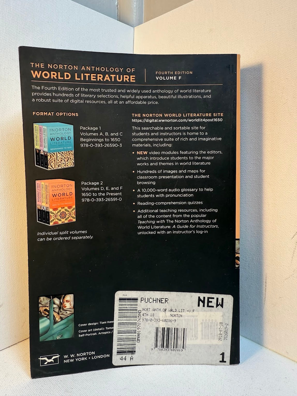 The Norton Anthology of World Literature Volume F