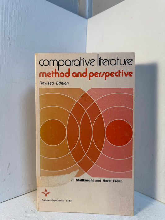 Comparative Literature - Method and Perspective edited by Newton P. Stallknect and Horst Frenz
