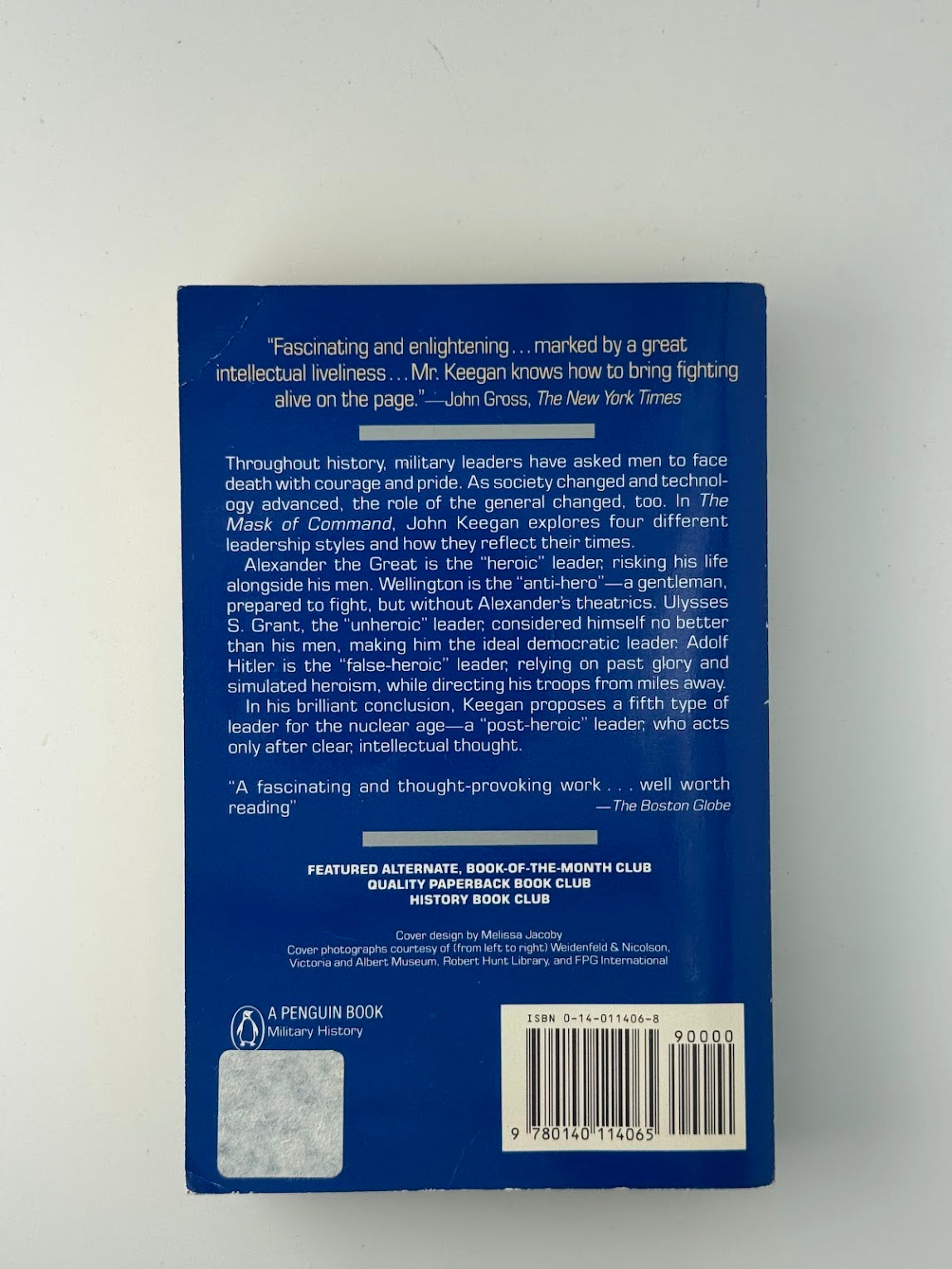 The Mask of Command by John Keegan