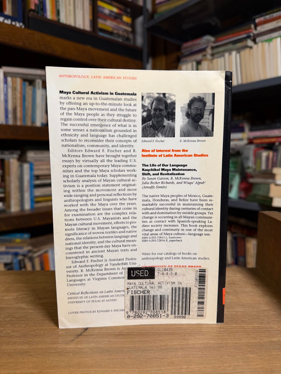 Maya Cultural Activism in Guatemala edited by Edward F. Fischer and R. McKenna Brown