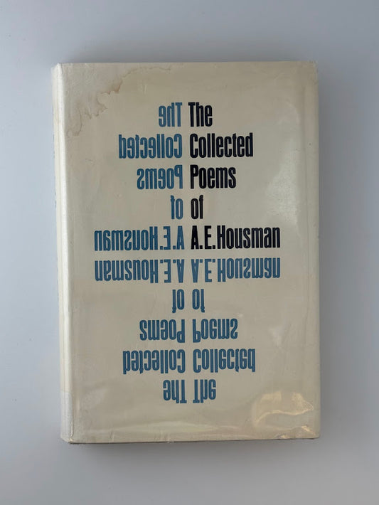 The Collected Poems of A.E. Housman