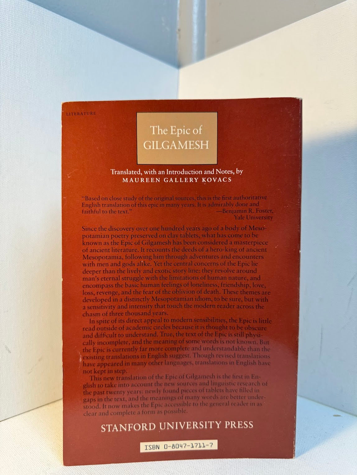 The Epic of Gilgamesh