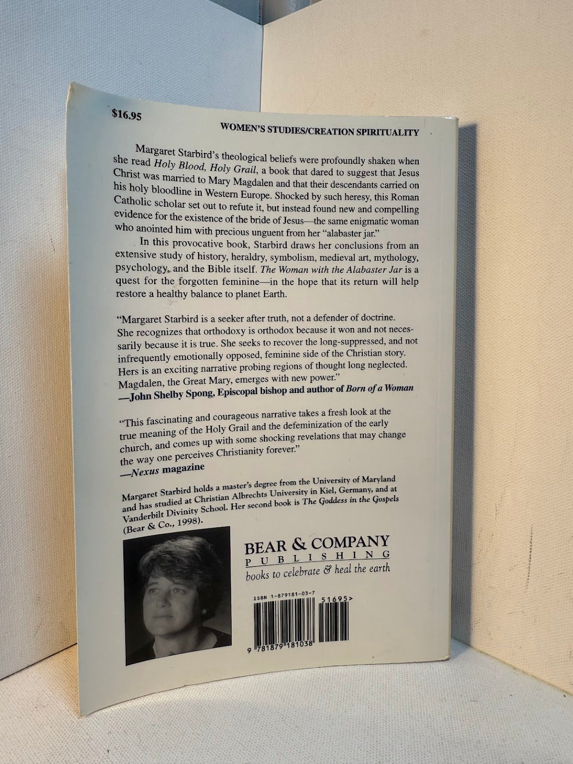 The Woman with the Alabaster Jar by Margaret Starbird