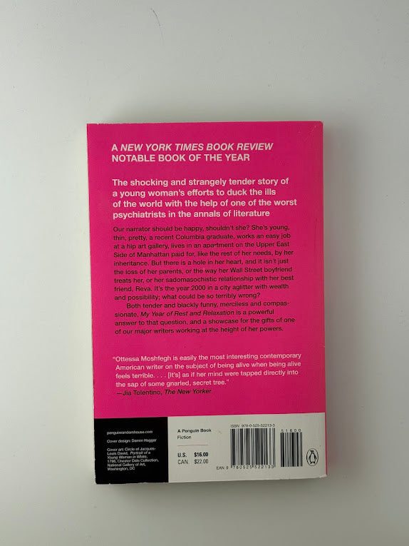 My Year of Rest and Relaxation by Ottessa Moshfegh