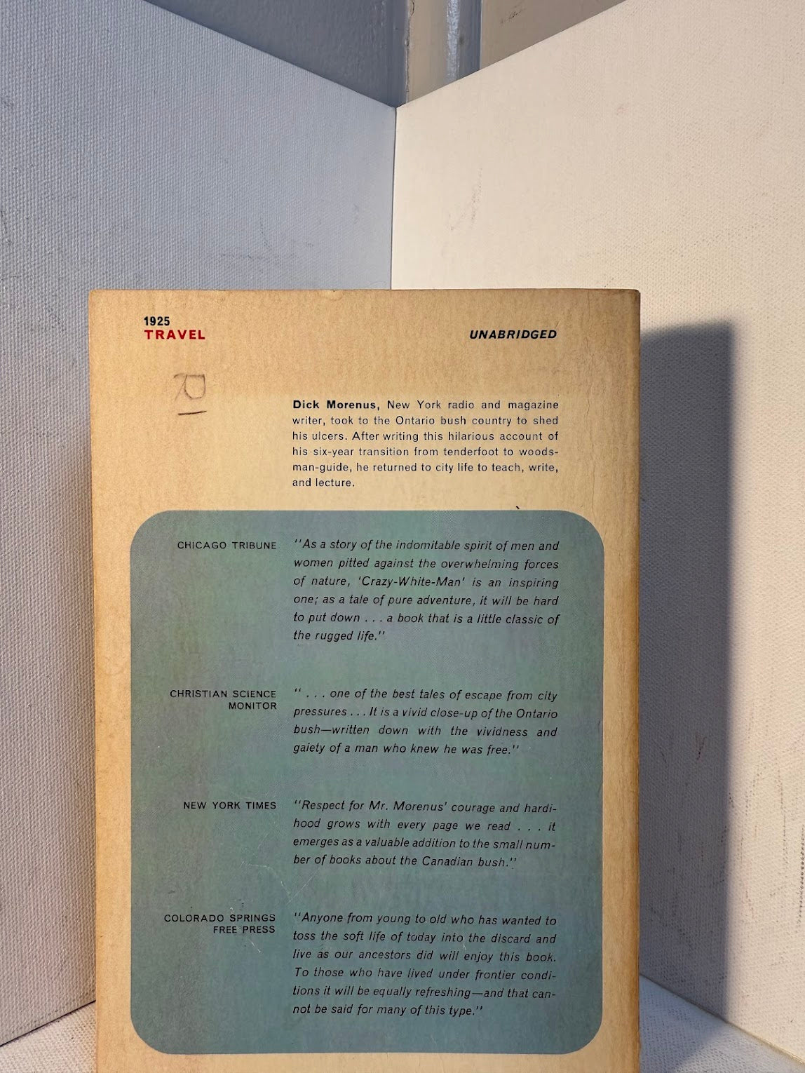 Crazy White Man by Richard Morenus