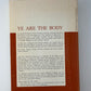 Ye Are The Body - A People's History of the Church by Bonnell Spencer