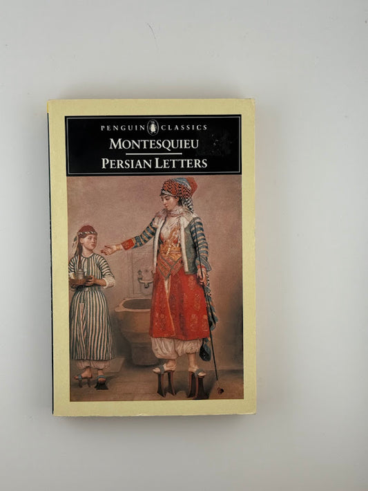 Persian Letters by Montesquieu