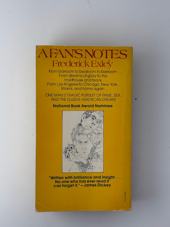 A Fan's Notes by Frederick Exley