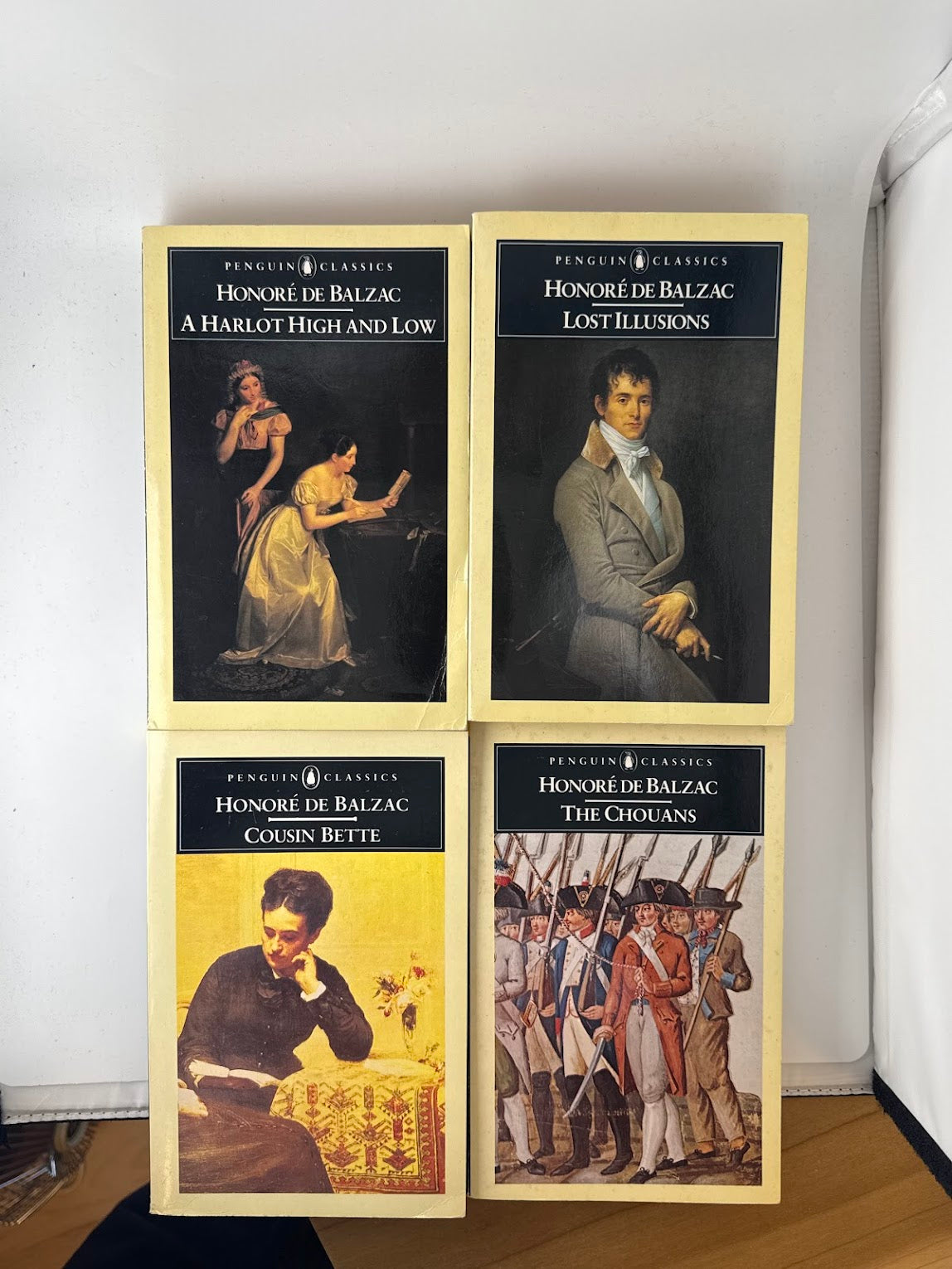 Lot of 4 Penguin Balzacs