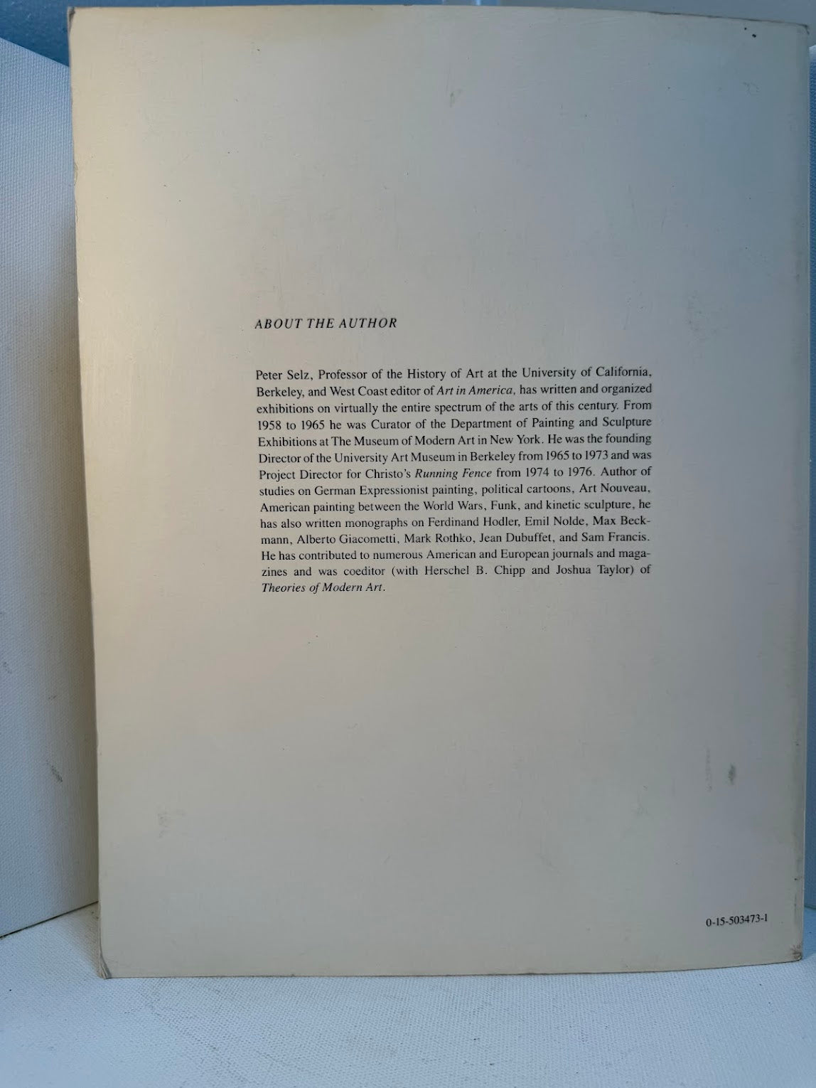 Art in Our Times - A Pictorial History 1890-1980 by Peter Selz