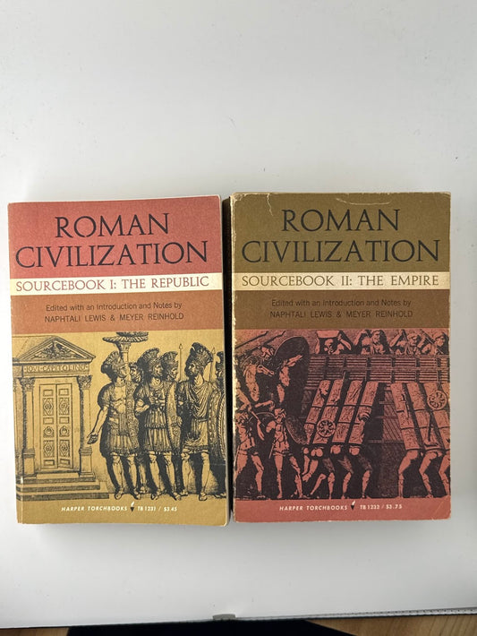Roman Civilization edited by Naphtali Lewis & Meyer Reinhold