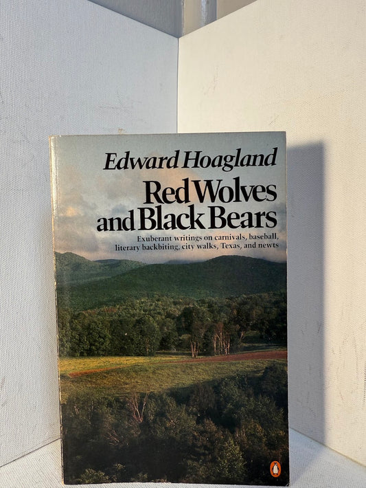 Red Wolves and Black Bears by Edward Hoagland