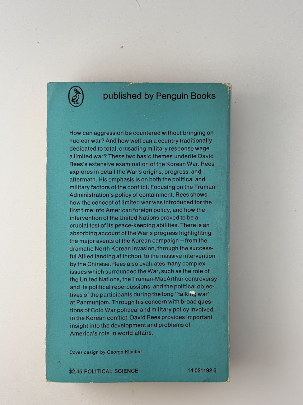 Korea: The Limited War by David Rees
