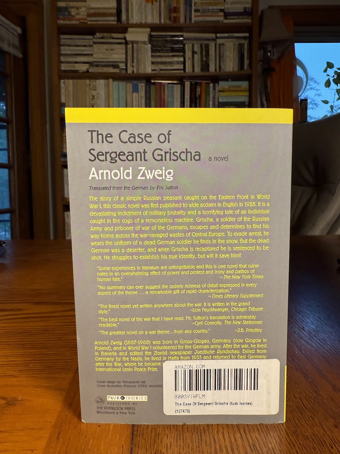 The Case of Sergeant Grischa by Arnold Zweig