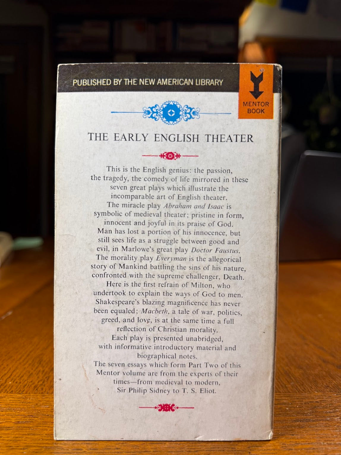 The Genius of the Early English Theater