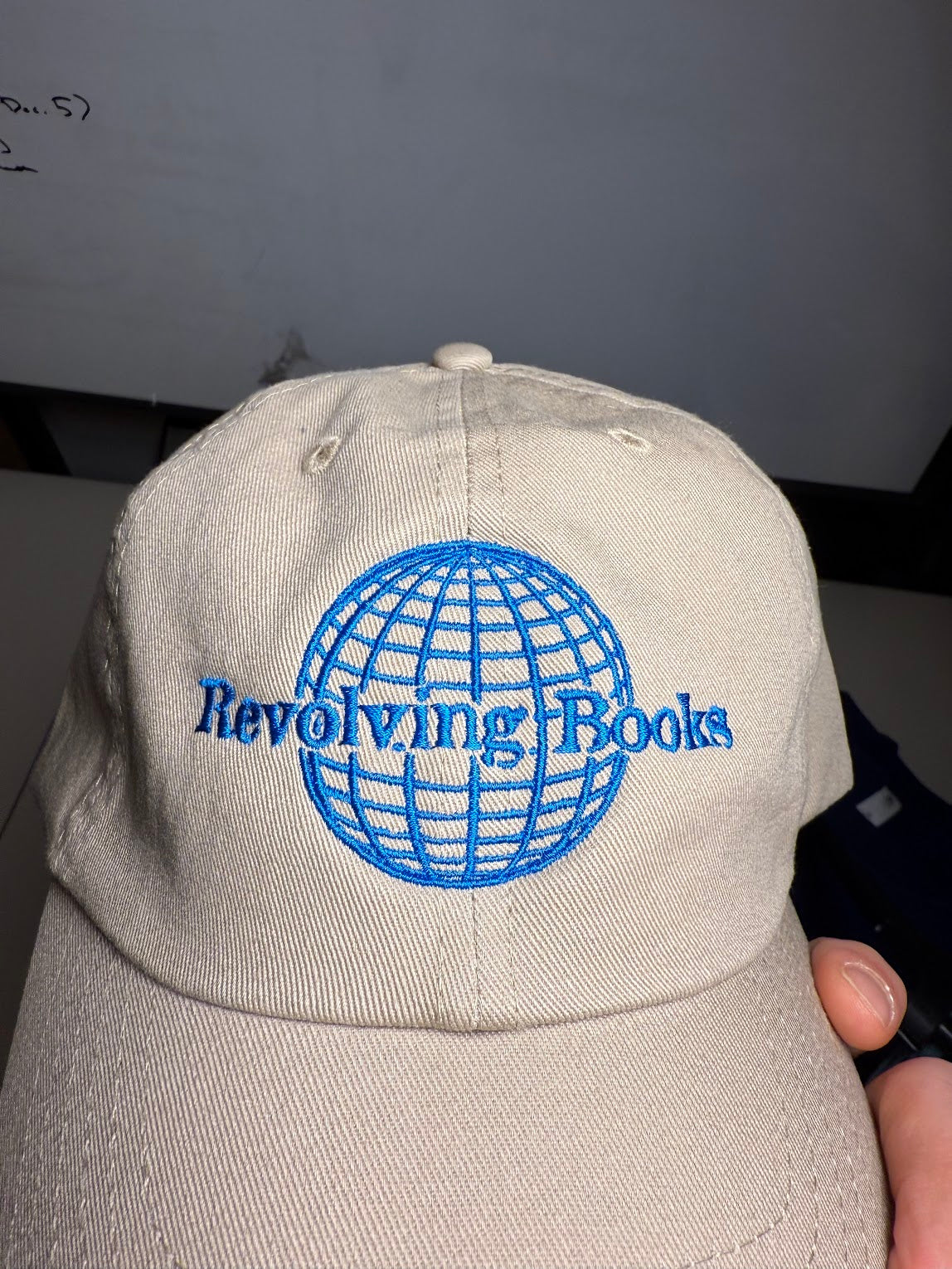 Embroidered Globe Hat