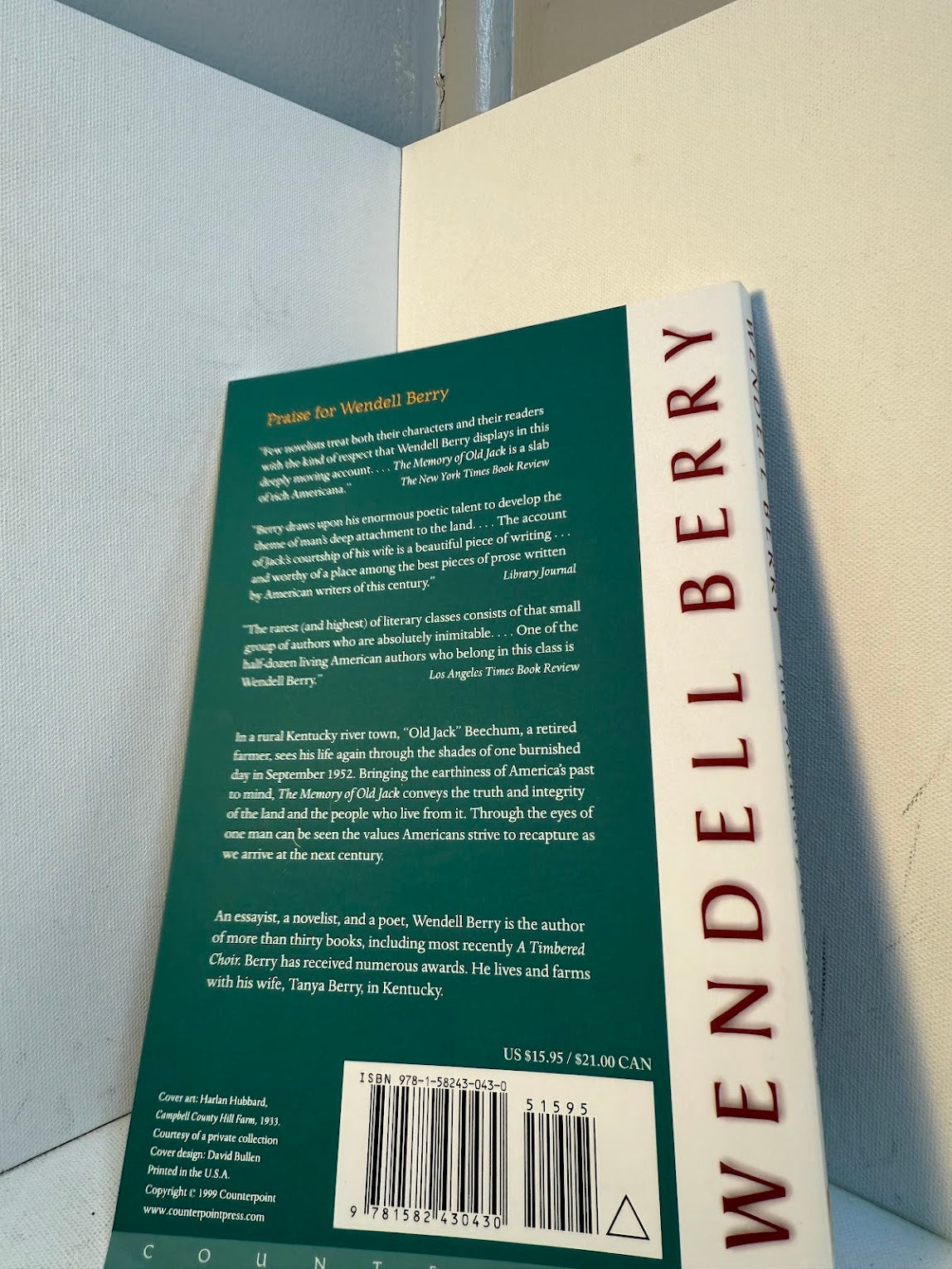 The Memory of Old Jack by Wendell Berry