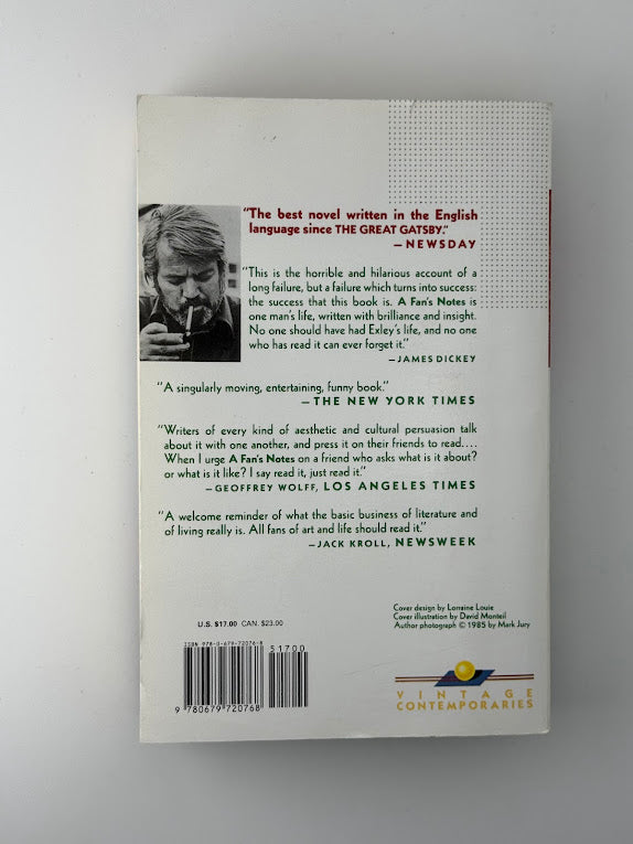 A Fan's Notes by Frederick Exley