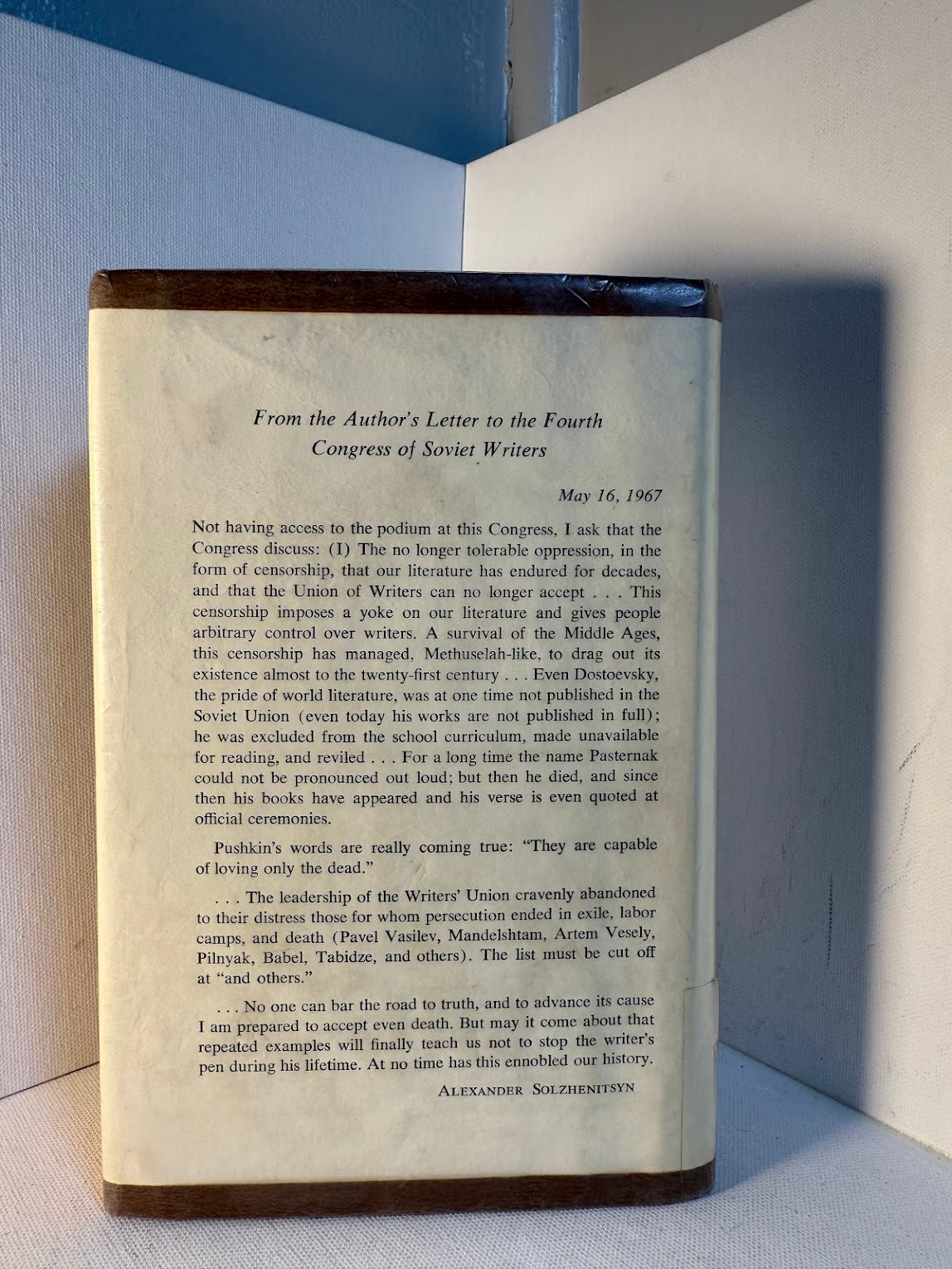 Cancer Ward by Alexander Solzhenitsyn