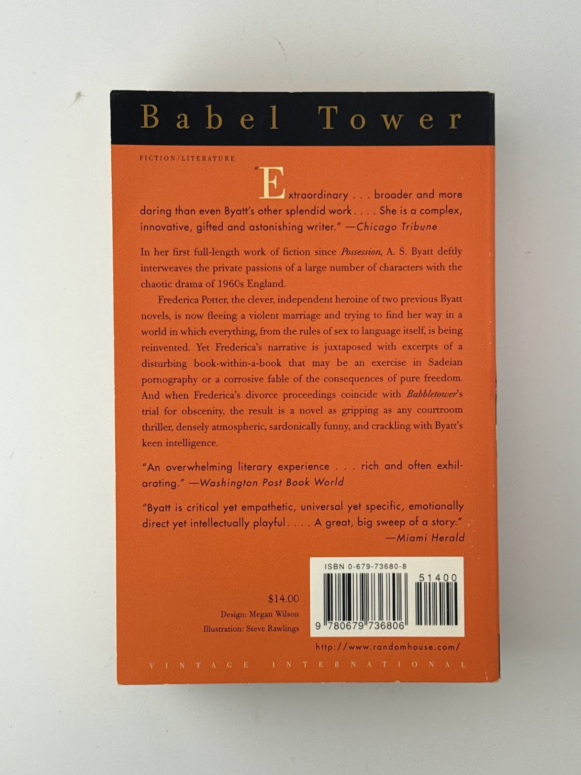 Babel Tower by A.S. Byatt