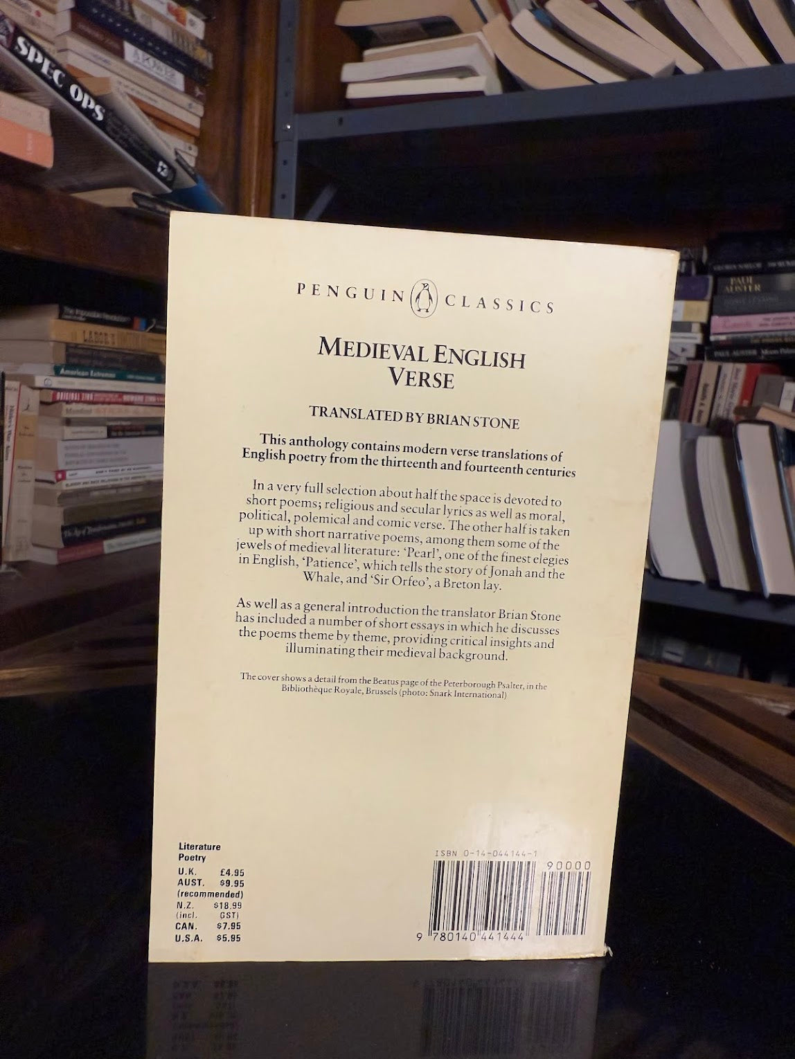 Medieval English Verse