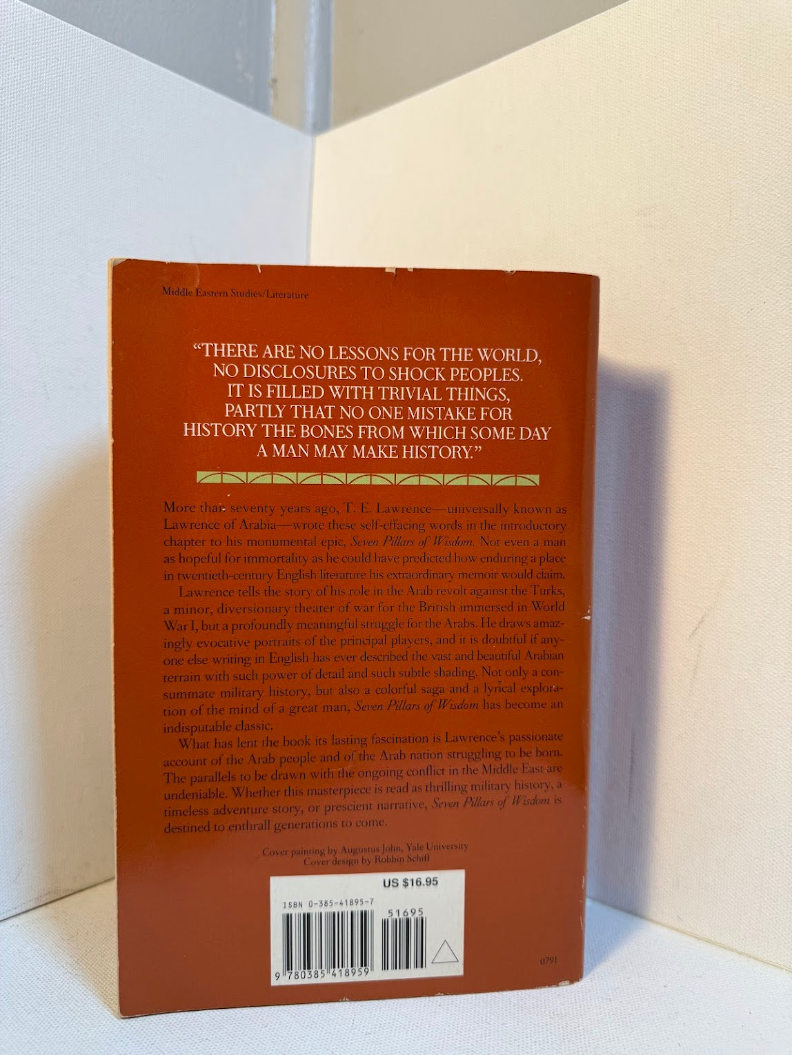 Seven Pillars of Wisdom by T.E. Lawrence